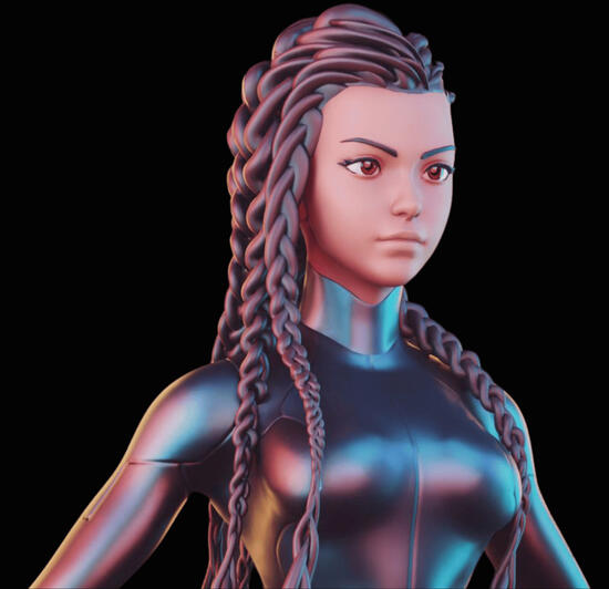 3d cartoon character