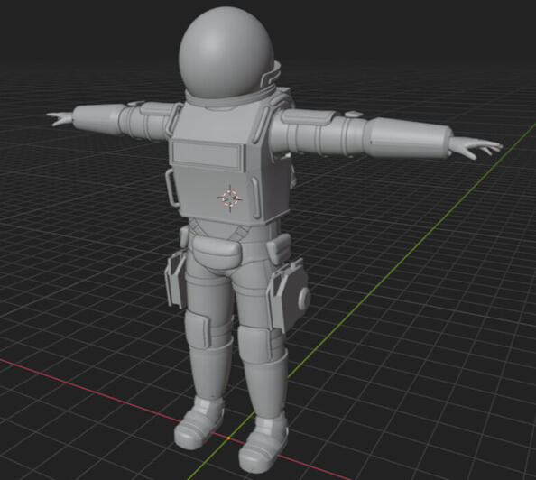 3d robot sculpt