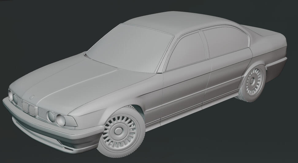 3d car model