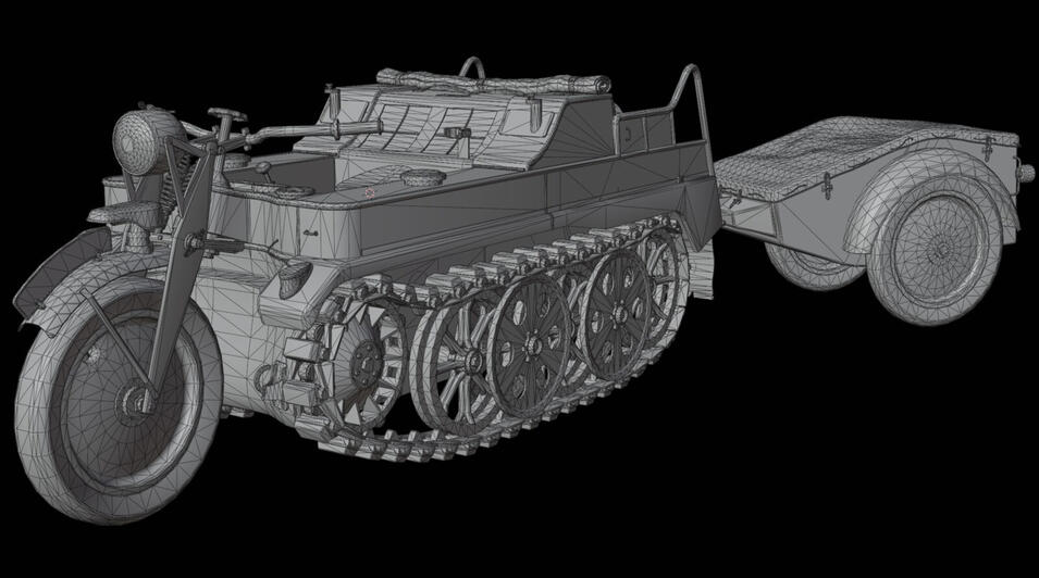 3d armored vehicle